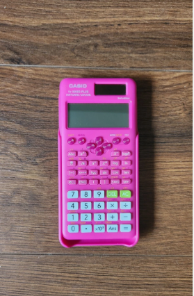 Casio FX-300ES Plus Pink Calculator.