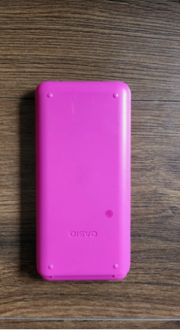 Casio FX-300ES Plus Pink Calculator.