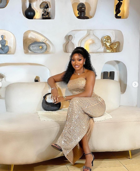 LUXURIOUS PARTY DRESS.