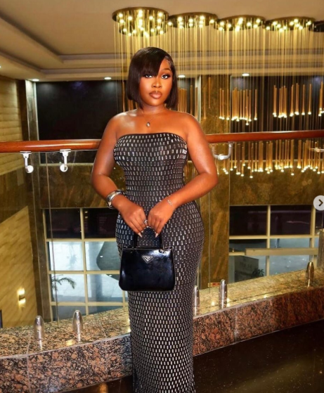 LUXURIOUS PARTY DRESS.