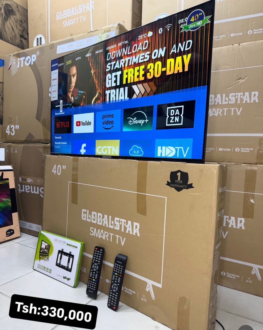 DIGITAL SMARTTV FRAMELASS INCH 40.