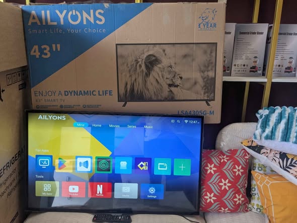 Ailyons Smart Android TV 43 Inches
