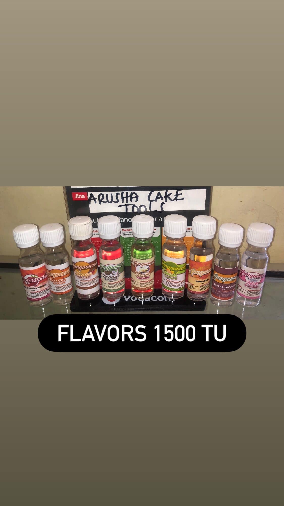 Flavors za Cake Mbalimbali