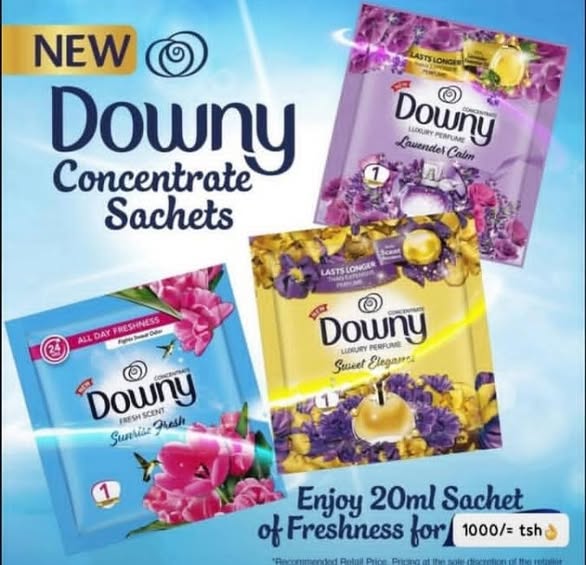 Downy Fabric Softener na fragrance ya hali ya juu zaidi