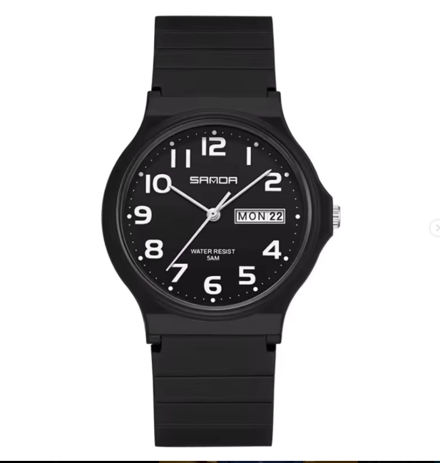 Black master’s watch