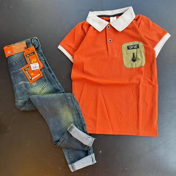 T-shirts na Jeans za Watoto Jumla