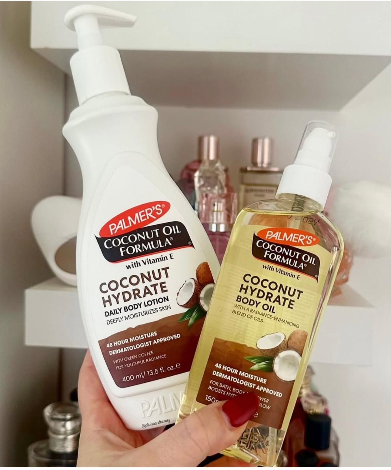 Lotion na Body Oil ya Palmer’s Coconut Oil