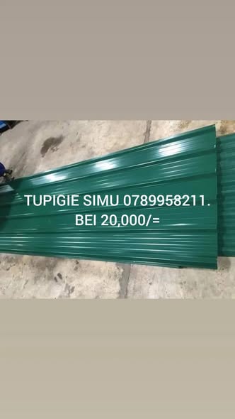 MABATI YASIOPAUKA WALA KUPATA KUTU KIURAHISI