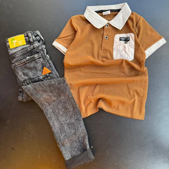 T-shirts na Jeans za Watoto Jumla