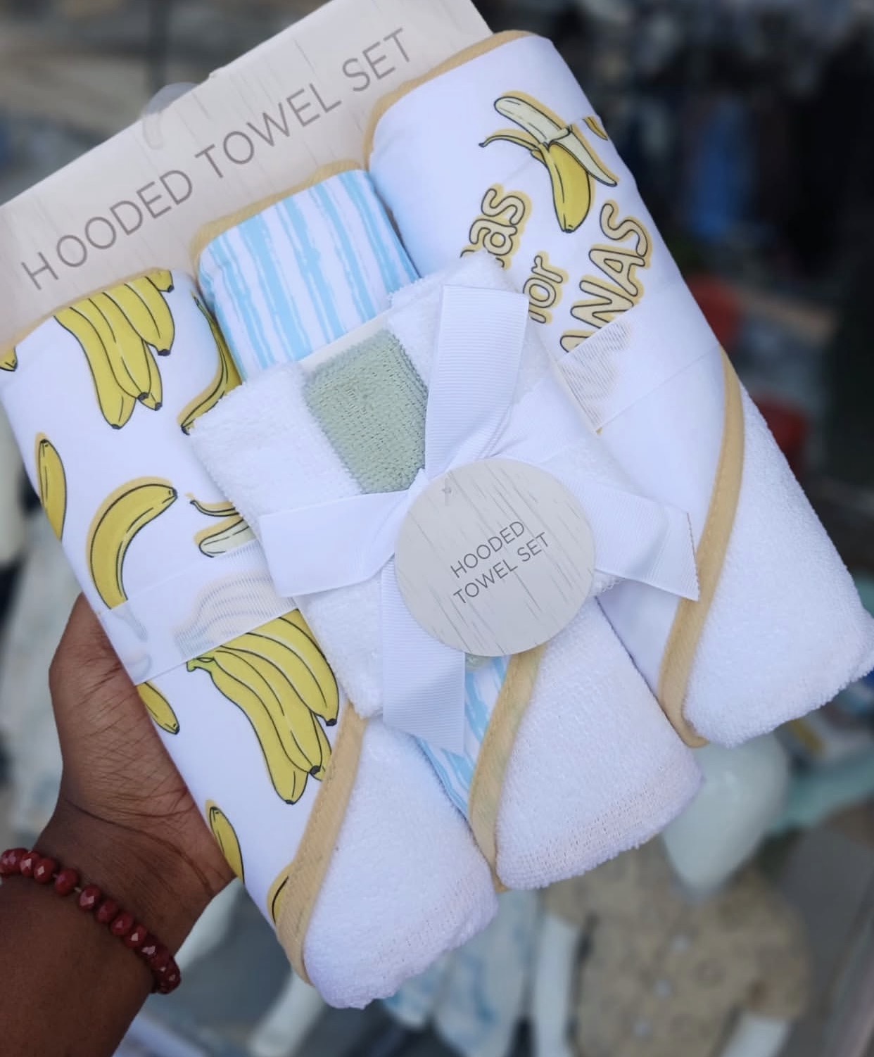 Baby towel sets.