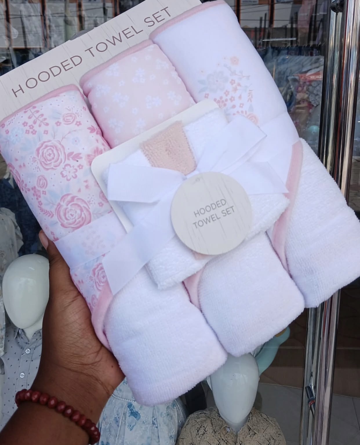 Baby towel sets.