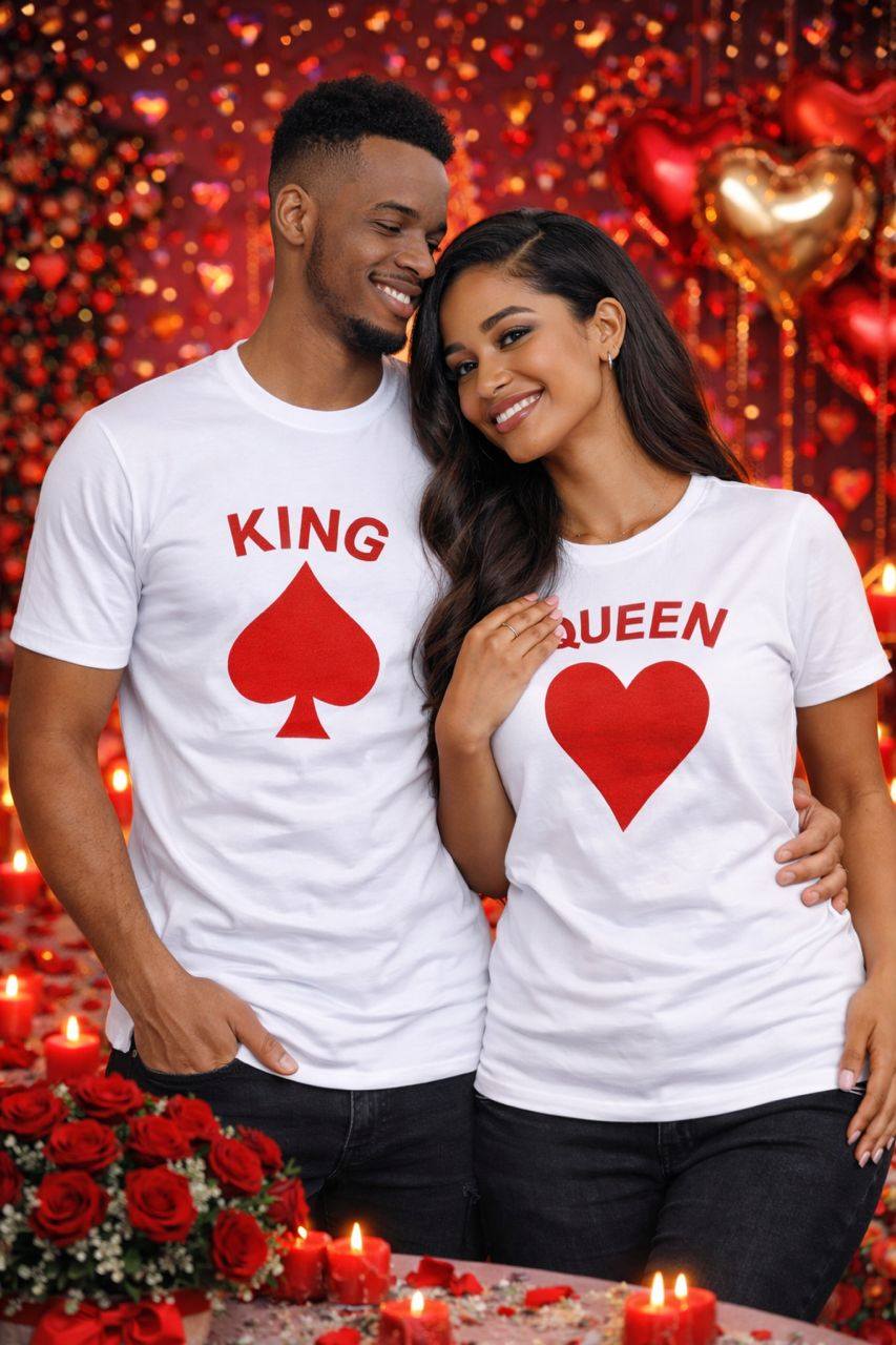 ❤️VALENTINES DAY🌹COUPLE TSHRTS ❤️❤️