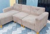 L-Shaped Clean Sofa