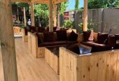 Kwa Ujenzi wa Restaurant | Pergola | Pub | Bar