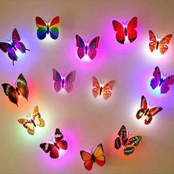 Butterfly LED(Set 5 pieces🦋 )