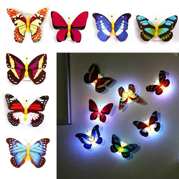 Butterfly LED(Set 5 pieces🦋 )