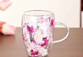Double Layer Glass Cups