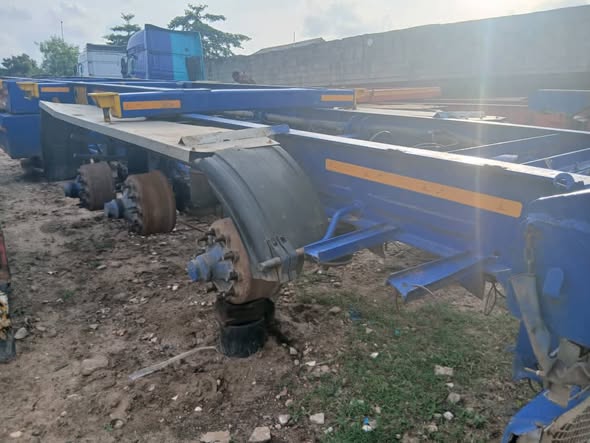 TRAILER SKELETON AXEL BPW