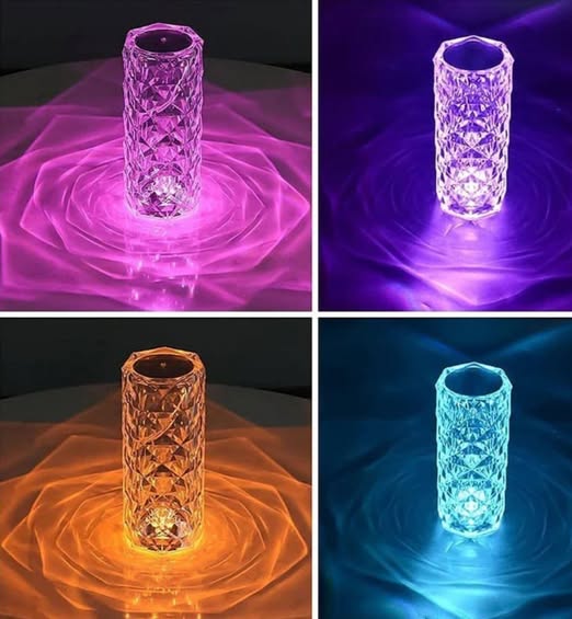 Rose Diamond Table Lamp