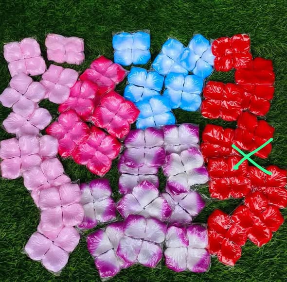 Maua ya Kumwaga Kitandani Rangi Zote