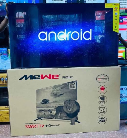 MEWE 65 INCHES SMART ANDROID TV