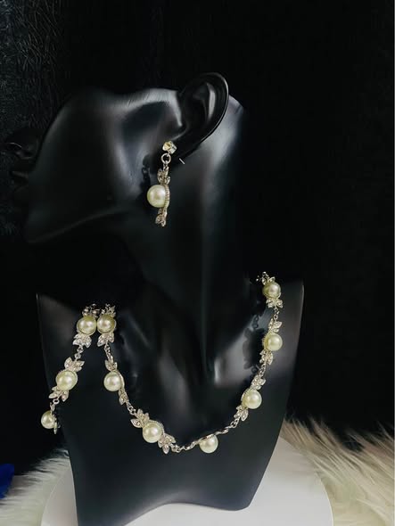 ✴️SILVER SET NZURI SANA. UNAPATA NECKLACE ,EARRINGS & BRACELET