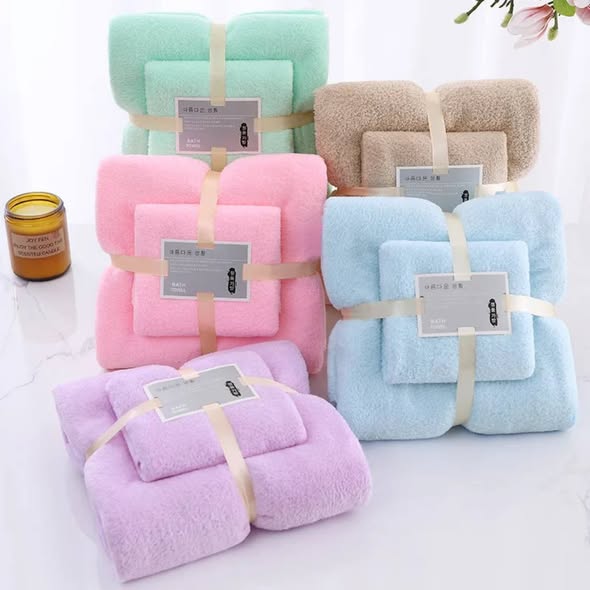 2 IN 1 TOWEL. TAULO YA KISASA SOFT SANA!