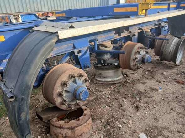 TRAILER SKELETON AXEL BPW