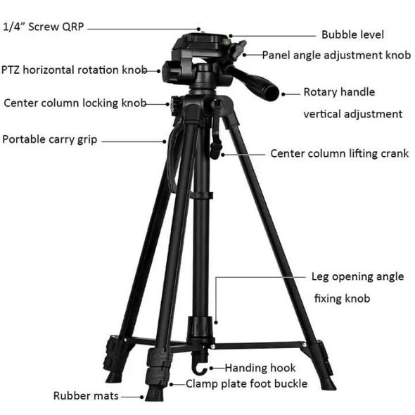 Tripod Stand kwa Simu na Camera