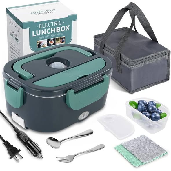 Electric Lunch Box. Inatunza Joto na Unaweza Kupasha Chakula Chako