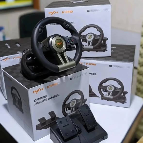 PXN V9 GAMING RACING WHEEL 🔥🎮