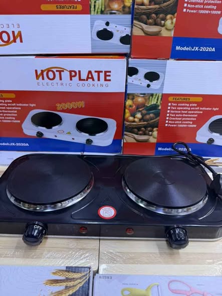 Jiko la Umeme Plate Mbili