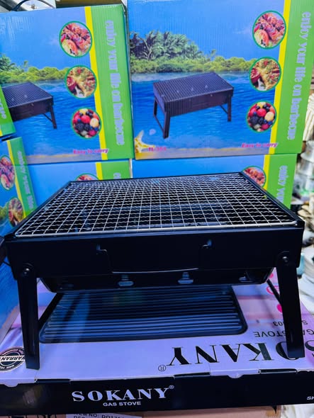 Jiko Zuri la Mkaa Unachomea Kitu Chochote.