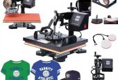 Heat Press Mashine Kwa ajili ya Tshirt, Vikombe, Sahani na Kofia.