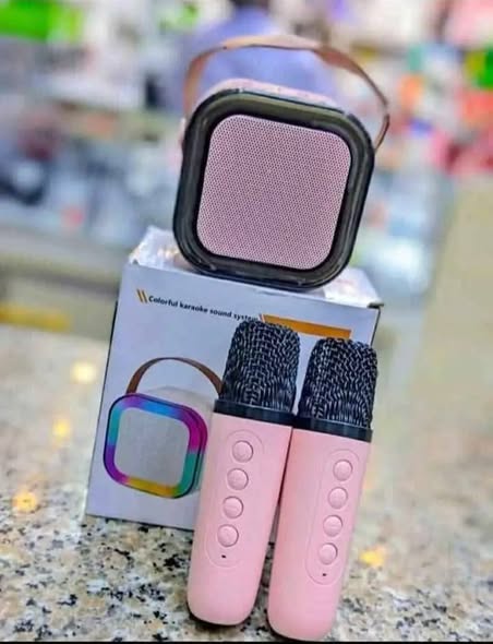 K12 Karaoke Speaker. Spika 1 Mike 2