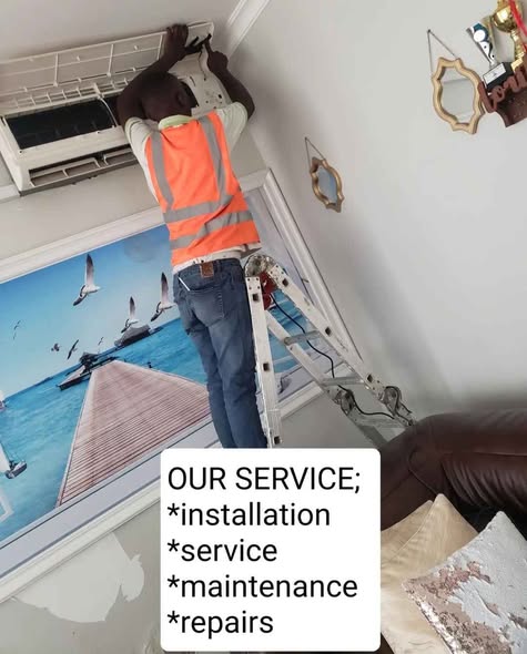 Tunafunga AC Aina Zote. Service Pamoja na Matengenezo