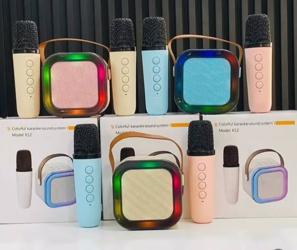 K12 Karaoke Speaker. Spika 1 Mike 2