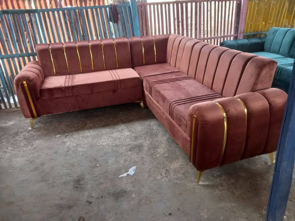 FUNDI FURNITURE. SOFA SET, L-SHAPE
