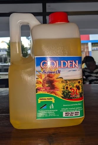 GOLDEN SUNFLOWERS OIL