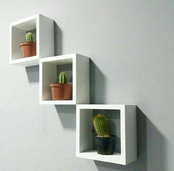 Modern Shelves Wall Designs