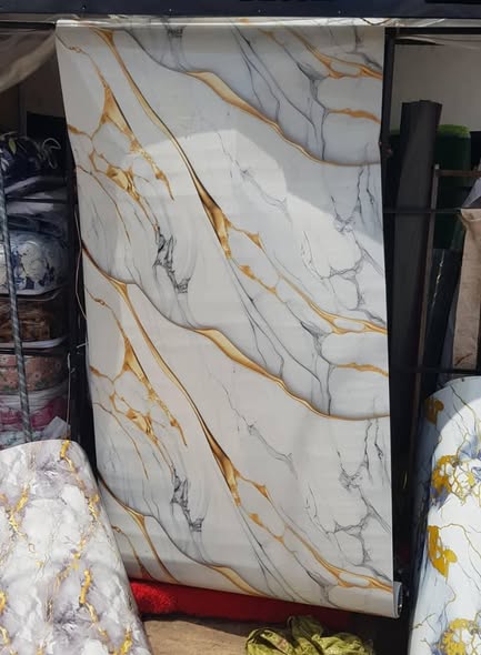 Marble Sticker. Wall and Table Decor