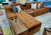 FUNDI FURNITURE. SOFA SET, L-SHAPE