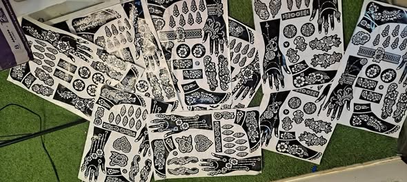 Sticker Nzuri za Henna