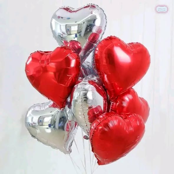 Hearts Balloons Amazing Colors❤️💛💙