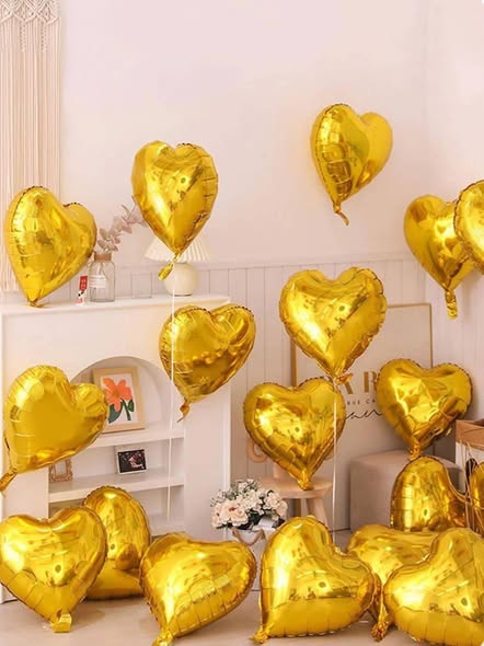 Hearts Balloons Amazing Colors❤️💛💙