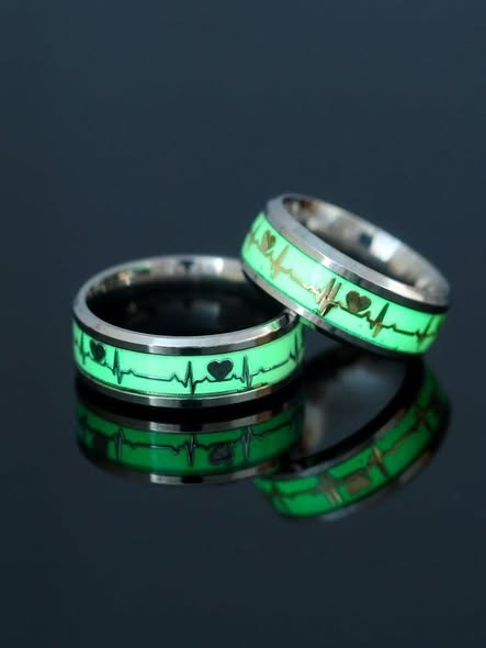 LUMINOUS MEN RINGS 💚