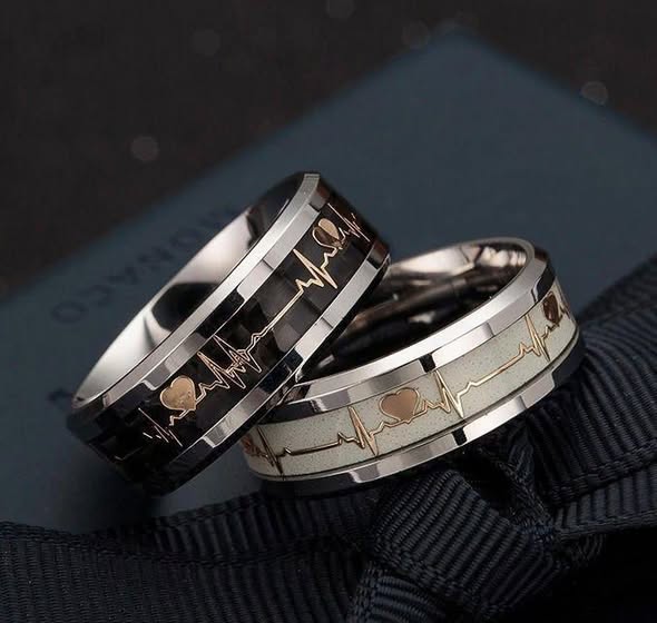 LUMINOUS MEN RINGS 💚
