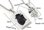 Heart couples Necklace
