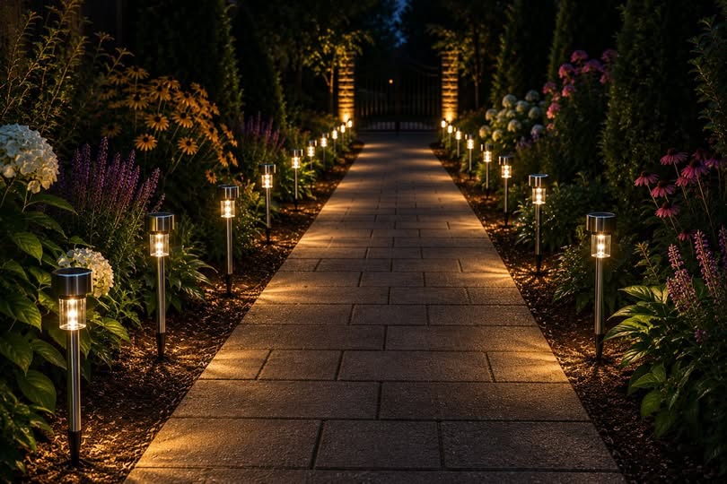 Solar Powered Garden Lights ✨