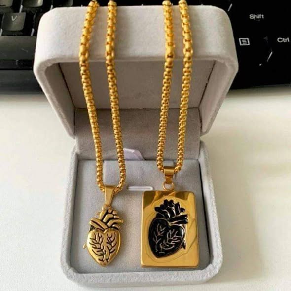 Heart couples Necklace